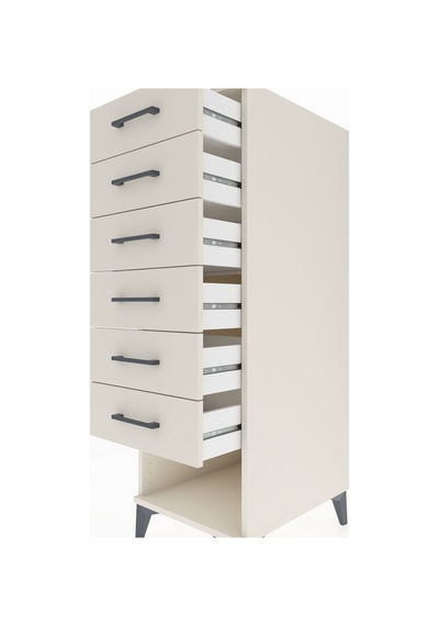 Kronos Dolap 6 Çekmeceli 44x59x134 Aytaşı-aytaşı Aytaşı