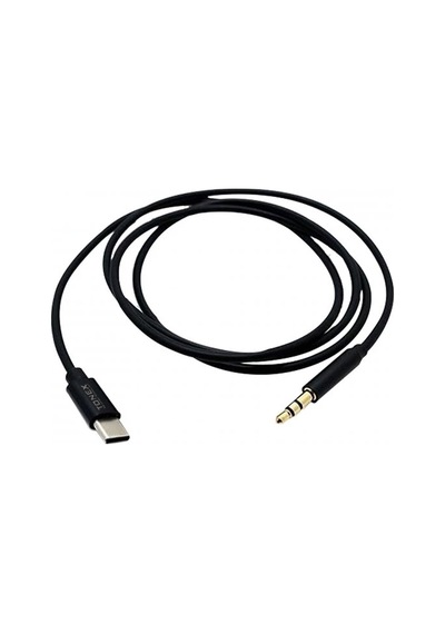 Tonex AX-04 Type-C to 3.5 MM 1 M Aux Audio Ses Kablosu Siyah