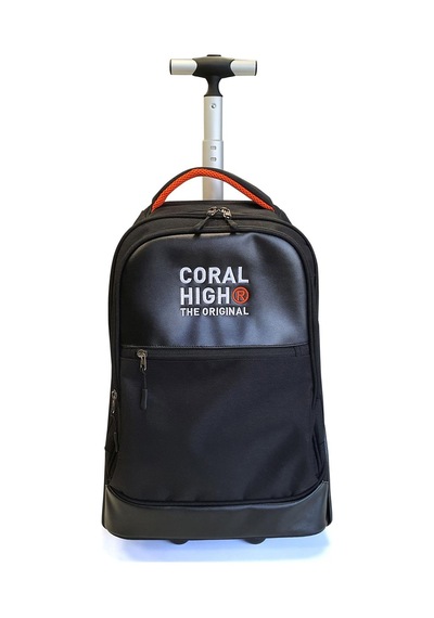Coral High Siyah İki Kademeli Çekçekli Çanta 23256