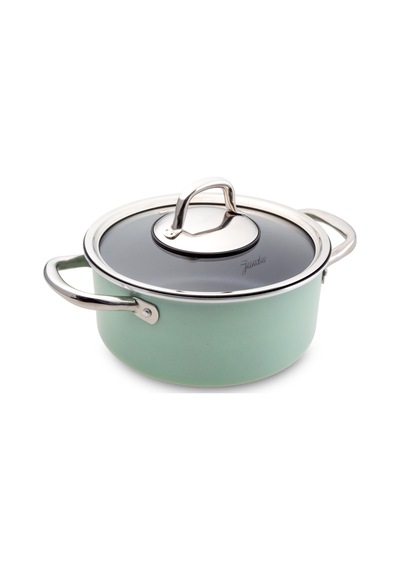 Jumbo Mint Green 7 Parça Granit Tencere Seti Yeşil