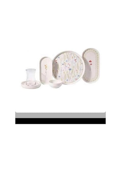 Korkmaz A8688 Luna Collectıon 26 Parça Kahvaltı Takımı Beyaz