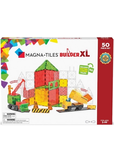 Magna-tiles Builder Xl - İnşaat Xl 50 Parça