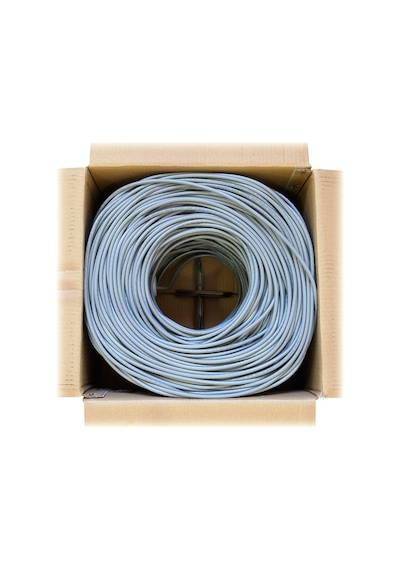 Frisby Cat6 Utp 24Awg 305M Saf Bakır  Kablo 0.50Mm Fnw-Cat628