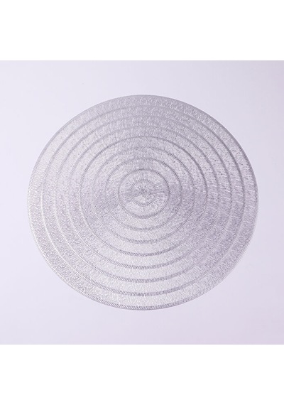 Onekado 6 Lı Amerikan Servisi Spiry Yuvarlak Gümüş Silver Karaca Home Pvc 38 Cmonekado 6 Lı Amerikan Servisi Spiry Yuvarlak Gümüş Silver Pvc 38 Cm Gümüş