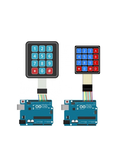 4 x 4 Matrix Membran Keypad 16 Buton Tuş Takımı Keyboard Klavye Alarm Şifre Kilit Röle Kontrol