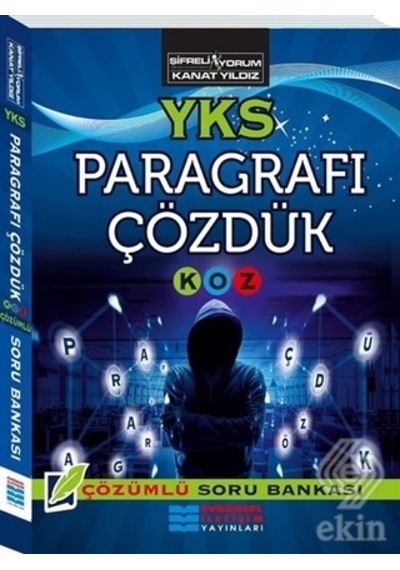 YKS Paragrafı Çözdük Kolaydan Zora Çözümlü Soru Bankası - Kanat Yıldız - Evrensel İletişim Yayınları