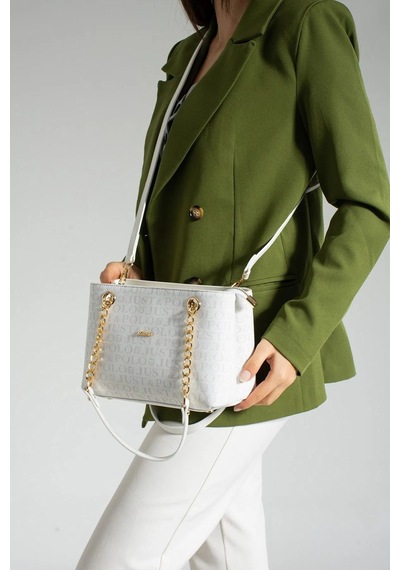 Just Polo Kadın El Ve Omuz Çantası 2181mh Beyaz 63463803