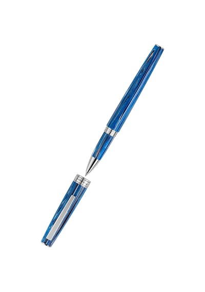 Montegrappa Armonia Greatness Starts Small Adriatic Sea Roller Ka Mavi