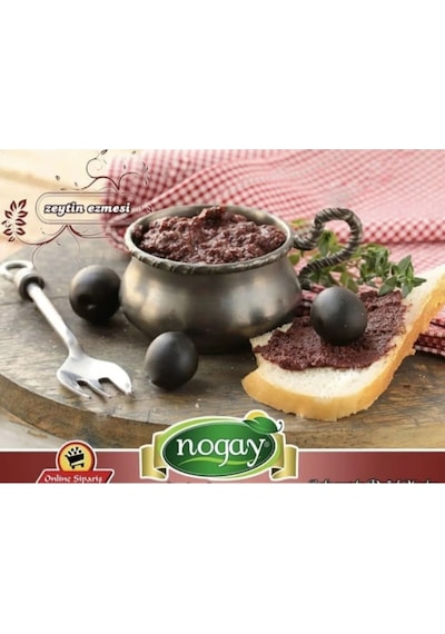 Nogay Siyah Zeytin Ezmesi 4 Kg Doğal Bursa Gemlik Zeytin Ezmesi Zeytin 5kg
