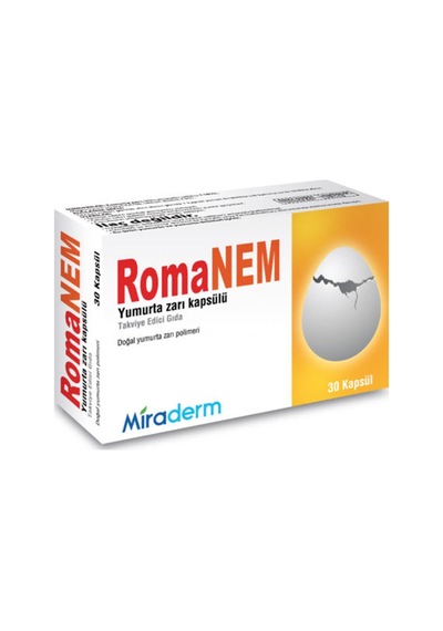 Miraderm Romanem Yumurta Zarı Kapsülü 30 Kapsül