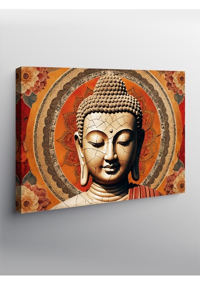 Kanvas Tablo Buda Ve Mandala Işığı