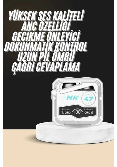 Oyuncu Kulaklığı Yeni Mekanik Kablosuz Kulaklık İos Android Uyumlu Yeni Nesil ..