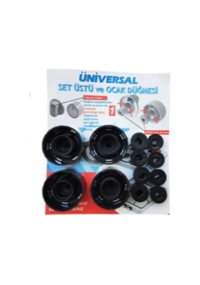 Universal Fırın Ankastre Set Üstü Ocak Düğme Takımı No:51 - 493371321
