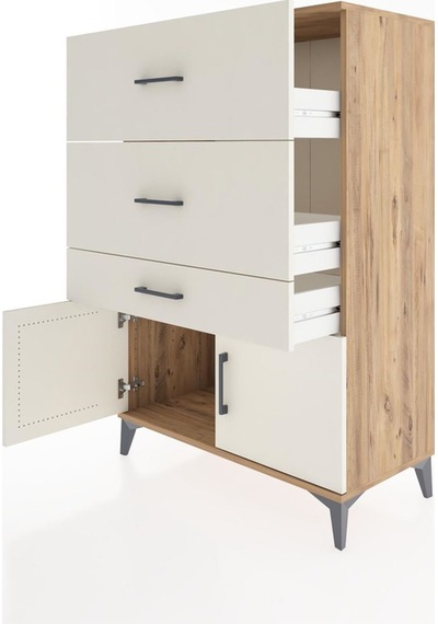 Hyperion Dolap 3 Çekmeceli 2 Kapaklı 88x44x134 Çam-aytaşı Çam Hyperion Dolap 3 Çekmeceli 2 Kapaklı 88x44x134 Çam-aytaşı Çam