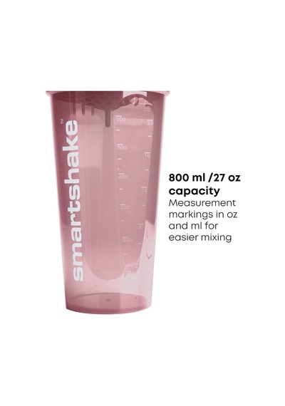 Glossy Lite Protein Shaker, 800 Ml, Sızdırmaz, Bpa İçermez, Erkek Ve Kadınlar İçin Hediyeler, Spor Salonu Çalkalay Ahududu