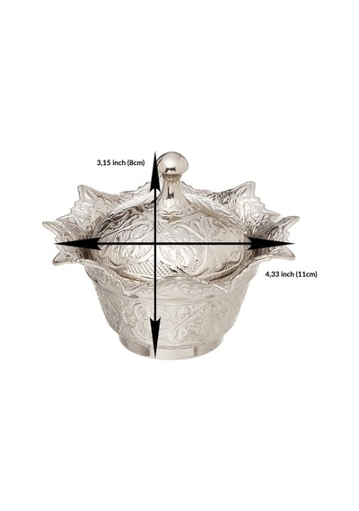 Kapaklı Metal Şekerlik Osmanlı Motifli Gültaş Küçük Sunum Kasesi, Çikolata Ve Lokum Kabı Kahve Sunumları İçin Dekoratif Şekerlik Gümüş Rengi Çok Renkli Kapaklı Metal Şekerlik Osmanlı Motifli Gültaş Küçük Sunum Kasesi, Çikolata Ve Lokum Kabı Kahve Sunumları İçin Dekoratif Şekerlik Gümüş Rengi Çok Renkli