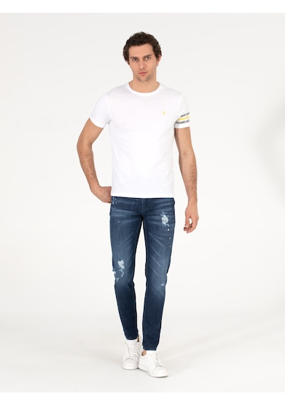 Cacharel Erkek Koyu Mavi Pantolon Jean 50268163-dn0023 Denim