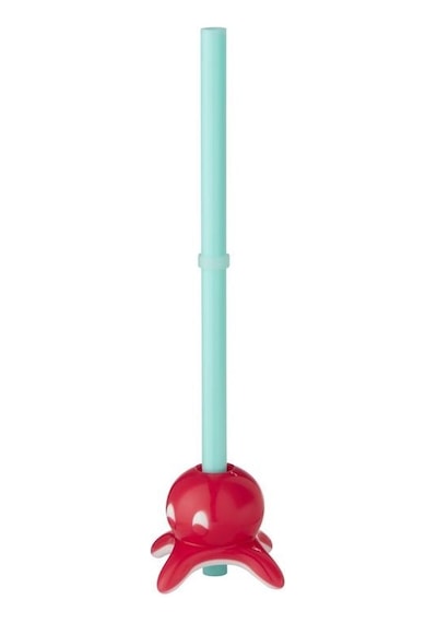 Contıgo Yüzen Ahtapot Pipetli Tritan Bardak