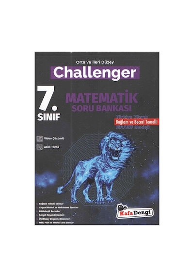 Kafa Dengi Yayınları 7. Sınıf Matematik Challenger Soru Bankası