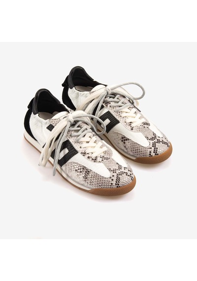 Back70 Kadın Bağcıklı Süet Spor & Sneaker Ayakkabı A26 Beyaz