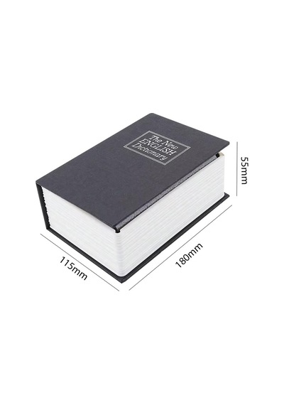 Sunup Sn-26086 Kitap Görünümlü Kasa 180x115x55 Mm