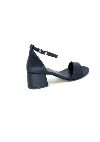 Punto 525281 Kalın Topuk 4 Cm Rahat Bantlı Ayakkabı
