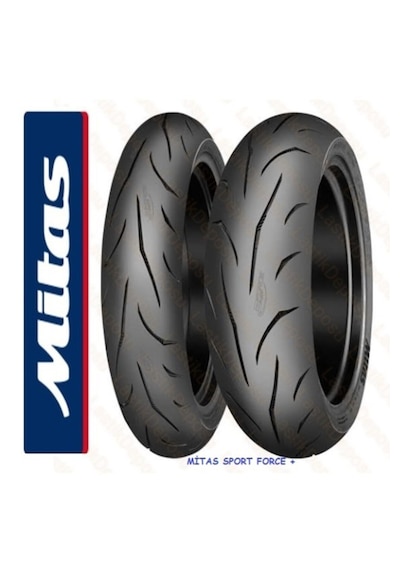 Mitas 110/70-17 54h 150/60-17 66h Sport Force Plus Ön Arka Set