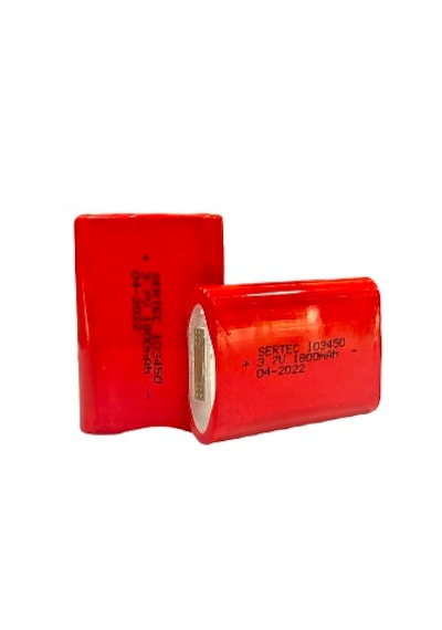 Sertec 103450 Li-ion 3.7v 1800mah Prizmatik Şarjlı Pil