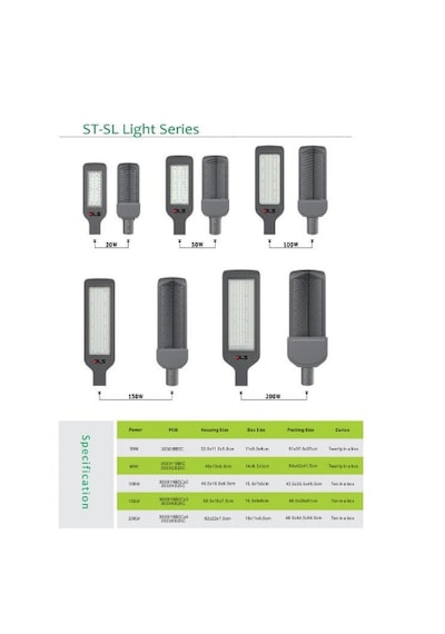 Dls 50 W Dış Mekan Led Yol Sokak Armatür