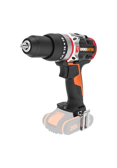 Worx Wx354.9 20volt Kömürsüz Profesyonel Darbeli Şarjlı Matkap Akü Dahil Değildir