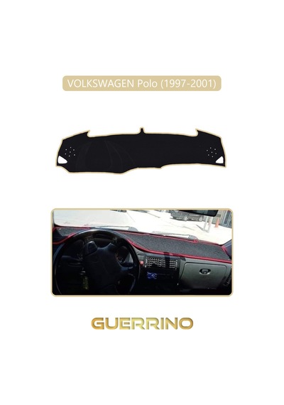 Volkswagen Polo 1997-2001 Torpido Koruma Halısı Bej Kenar