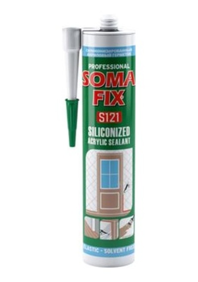 Somafix Akrilik Mastik Gri 500gr S124 7468