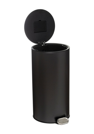 5five Çöp Kovaları Simply Smart Delta 30 Lt Metal Siyah