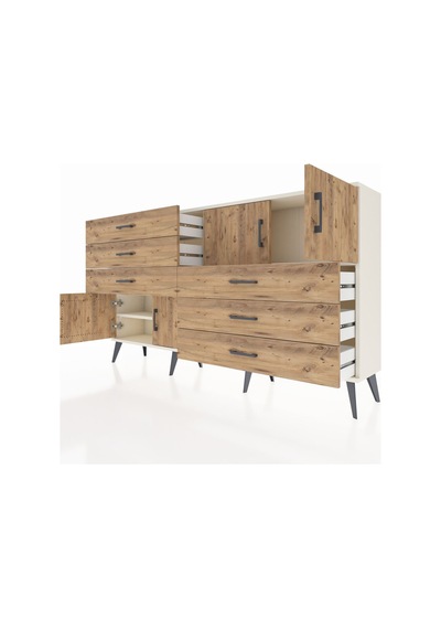 Arges Konsol 2 Raflı 6 Çekmeceli 4 Kapaklı 176x30x99 Aytaşı-çam Atlas Çam/atlas Çam - Aytası Arges Konsol 2 Raflı 6 Çekmeceli 4 Kapaklı 176x30x99 Aytaşı-çam Atlas Çam/atlas Çam - Aytası