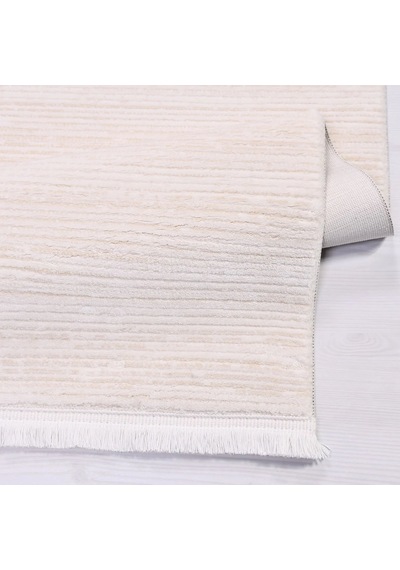 Bespoky Cosmos Modern Salon Halısı Makine Dokuma Krem