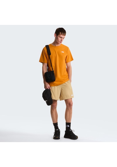 The North Face M Evolution Simple Dome Regular Short Sl Erkek T-shirt-32594 Turuncu