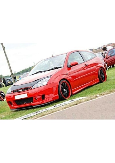Ford Focus Mk1 1 St Uyumlu Çupra Ön Tampon Lipi Cupra Lip 3 Parç