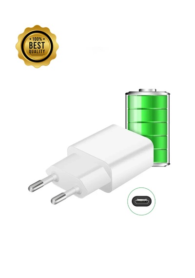 Abatech Hızlı Şarj Destekli Usb Micro Girişli Adaptör Ve Kablo Şarj Aleti 18w 3.4a Beyaz