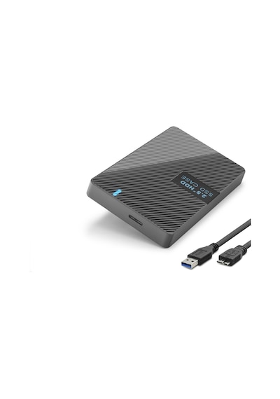 2.5 Sata Hdd/ssd Harici Disk Kutu Usb 3.0 Micro-b - Siyah Hdx1792 5'li