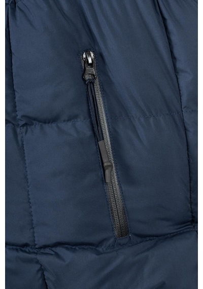 Maraton Sportswear Büyük Beden Erkek Kapşonlu Uzun Kol Basic Lacivert Mont 21391-lacivert Lacivert