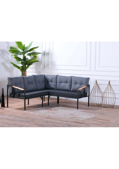 Pimango Pi Angel Masalı ve Puflu Bahçe Köşe Takımı 180 x 180 CM Diğer