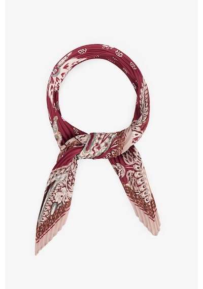 Penti Bordo Denisa Şal Desenli Bandana