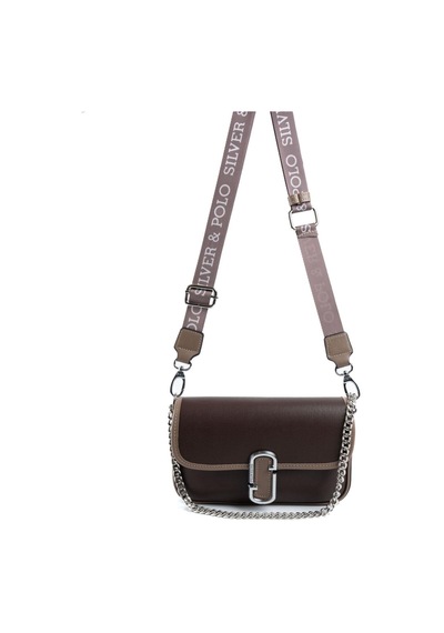 Silver Polo Sp1171-m105 Kadın Omuz Çantası Kahverengi Kahverengi