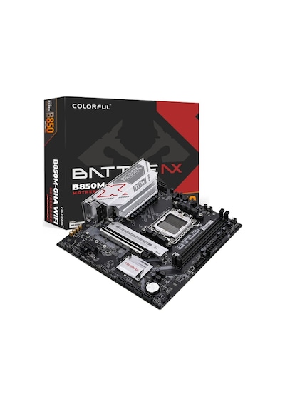 Colorful Battle-ax B850m-gha Wıfı V14 Ddr5 7600mhz Matx Am5 Aaaa11clf0015