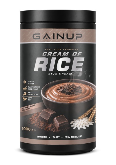 Gainup Cream Of Rice 1000gr - Çikolata Aromalı Pastörize Mikonize Pirinç
