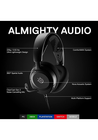 Steelseries Arctis Nova 1 Multi-platform Gaming Kulaklık Hi-f