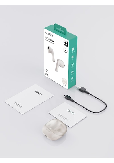 Aukey Ep-m4-wh Kablosuz Kulak İçi Kulaklık - Beyaz