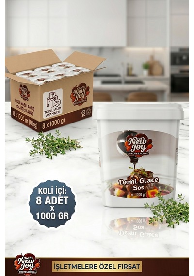 Demi Glace Sos 1000 G X 8 Adet - 1 Koli Koli Bazlı Avantaj Paketi