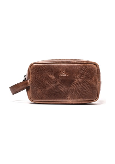 Coffee Braun El Çantası Erkek Diğer 4290 Vergelio Purse Matte Crystal Clutch Bag Kahverengi