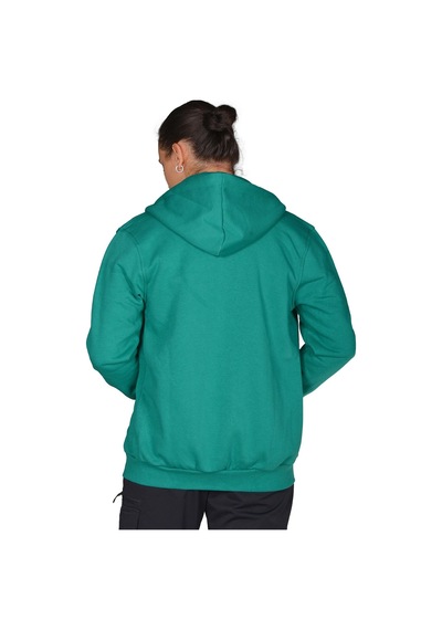 Diadora İmola - Erkek Yeşil Pamuklu Tam Fermuarlı Spor Sweatshirt Yeşil